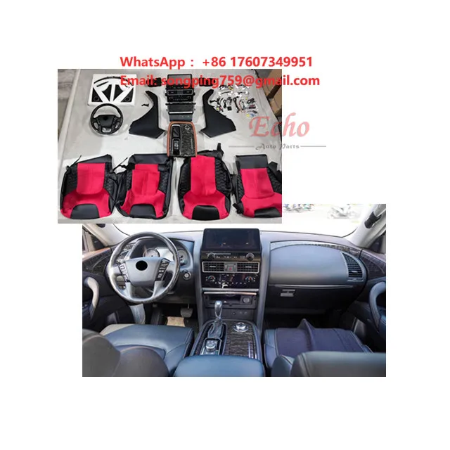 2024 Interior Upgrade Kit for Nissan Patrol 2010 On.Y62 Interior Upgrade Kit. Nismo Navigation Upgrade Kit for Patrol Y62