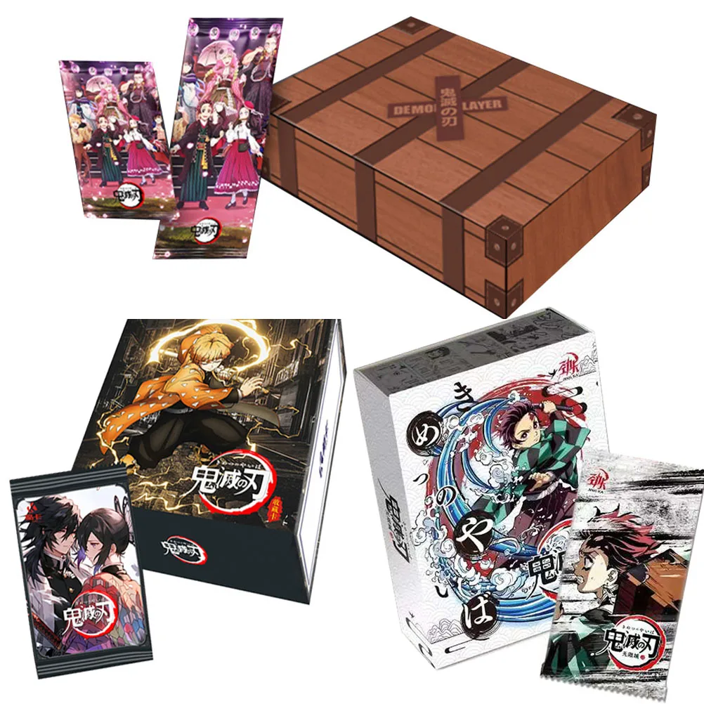 

Demon Slayer Card Everlasting Bond Chapter Kamado Tanjirou Kamado Nezuko Anime Character Collection Cards Toy Gift