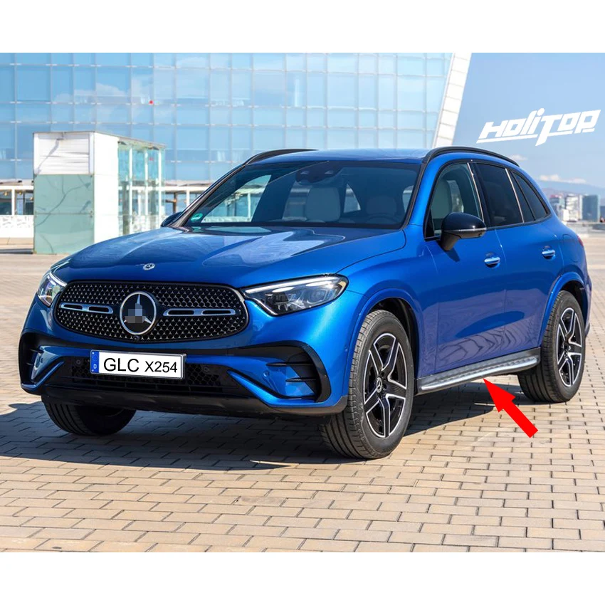 メルセデス用カヌーモデルランニングボードサイドステップバー-Benz