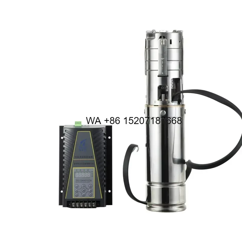 Wmwmnu for Customizable Solar Stainless Steel Submersible DC Water Pump High Lift Deep Well Irrigation Motor Power