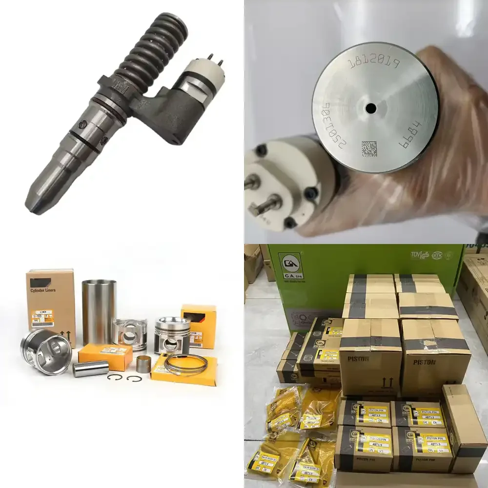 

2026 Hot Item Excavator Spare Parts 250-1306 126-7992 162-8809 392-0206 10R-1288 Machinery Engine 3508 3512 3516 Injector