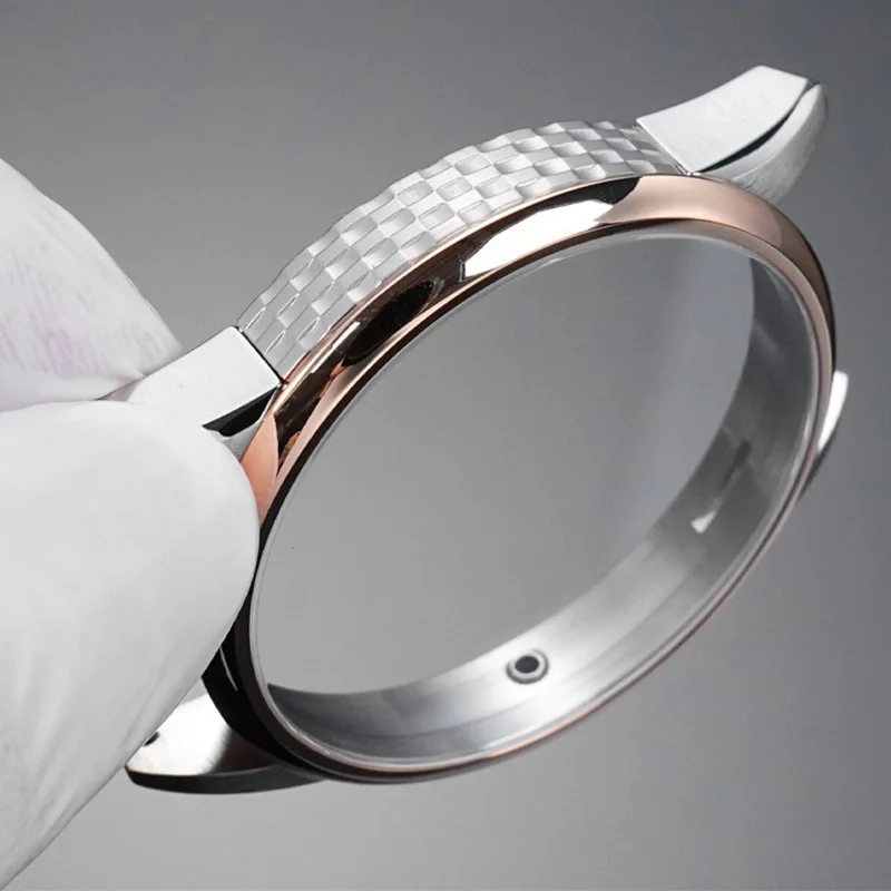 티쏘 1853용 T086 시리즈 시계 케이스, 스테인리스 스틸 케이스, 사파이어 글래스 베젤, 2824 무브먼트 시계 쉘 액세서리