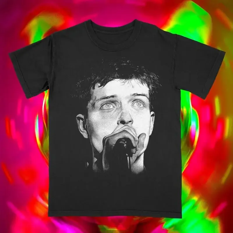 Ian Curtis Joy Division Band T Shirt Retro Ia