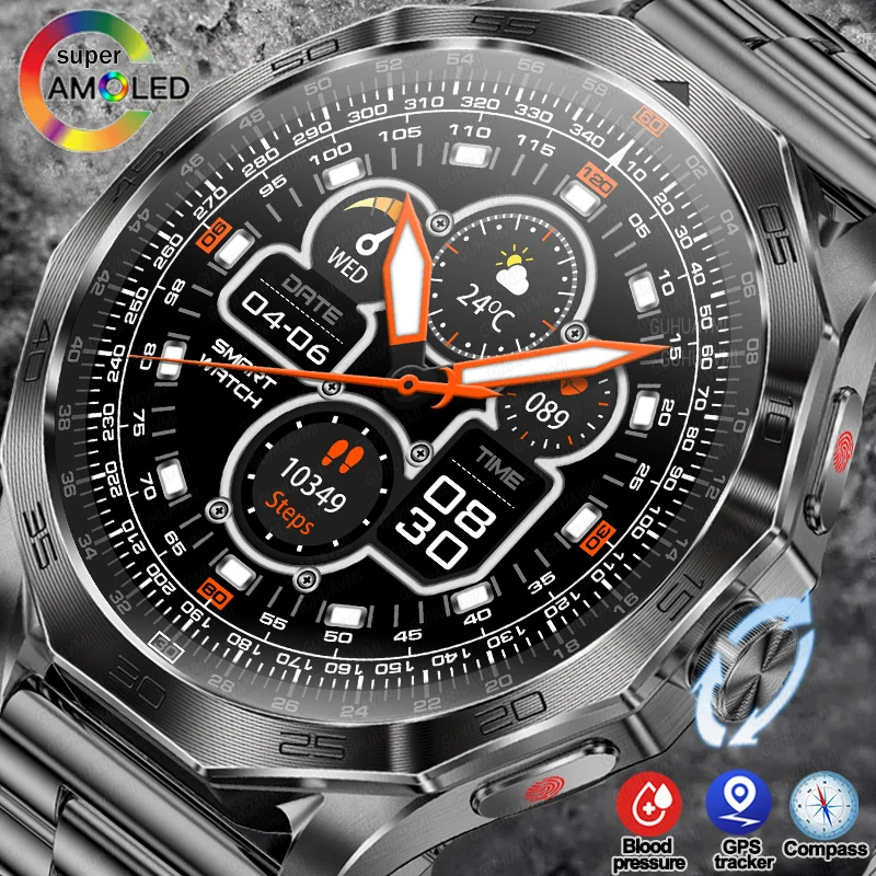 Military 1.85 Bluetooth Call High-quality Smart Watch Men Outdoor Sport Tracker Watches IP68 Waterproof Watch For Android IOS 