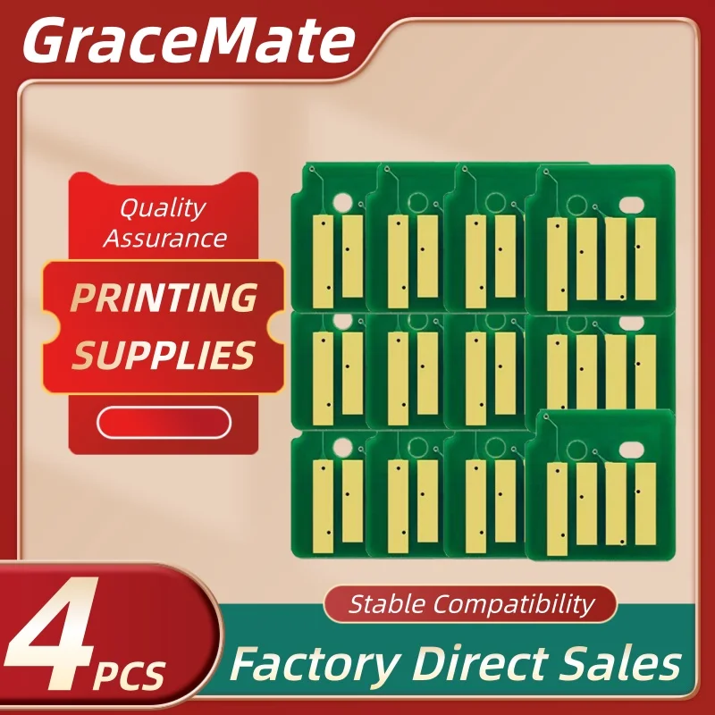 

Чипы для тонер-картриджей GraceMate (12 шт.) для Xerox Versant 2100 Press / 3100, совместимые с 006R01630, 006R01631, 006R01632, 006R01633 (NA/W.EU)