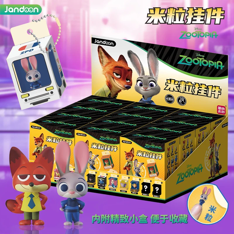Disney Pixa Jandoon Original Toy Story Zootopia Mickey Stitch Winnie the Pooh Blind Box Puppe Rice Grain Actionfigur Modell Geschenk – Detail 14