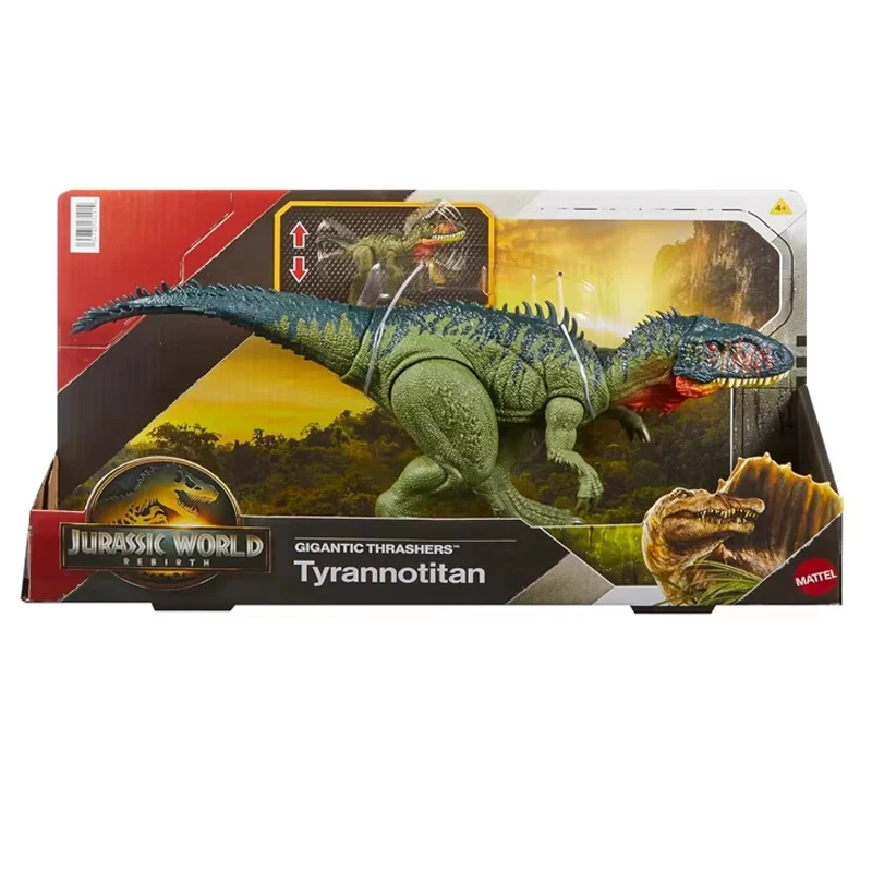 Подлинная фигурка динозавра «Мир Юрского периода», гигантические трешмеры, тирантотианские атаки, модель динозавра, игрушка для мальчиков, интерактивная цифровая игра Подлинная фигурка динозавра «Мир Юрского периода», гигантические трешмеры, тирантотианские атаки, модель динозавра, игрушка для мальчиков, интерактивная цифровая игра
