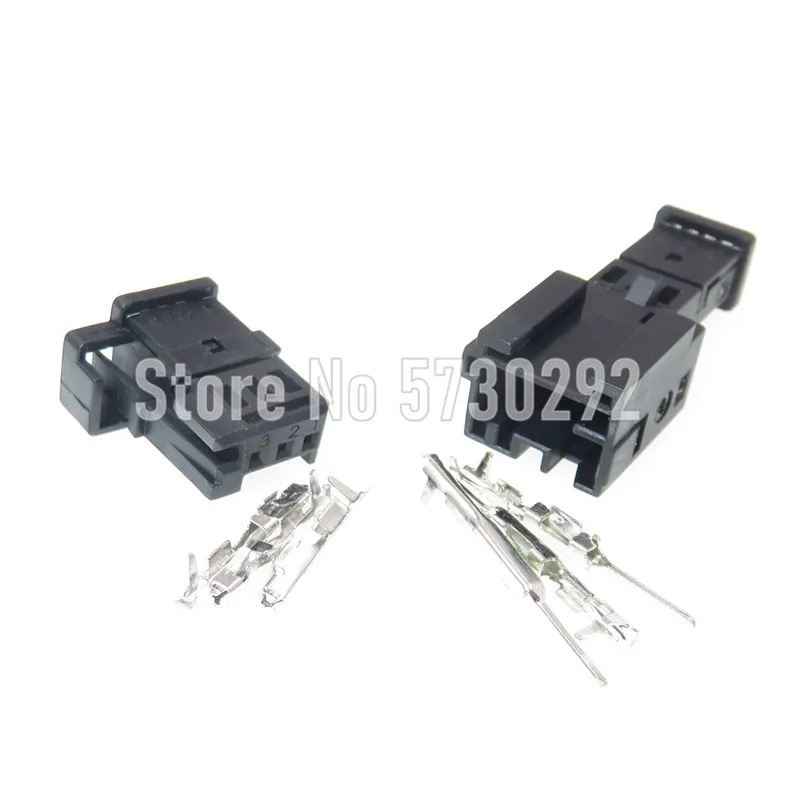 

3P 953698-1 953697-1 Automobile Cable Harness Socket Male Female Docking Unsealed Plug