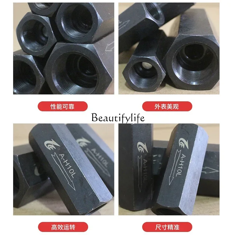jj4 Hydraulic/hydraulic check valve straight-through tubular safety check valve DIF-L10H DIF-L20H L32H