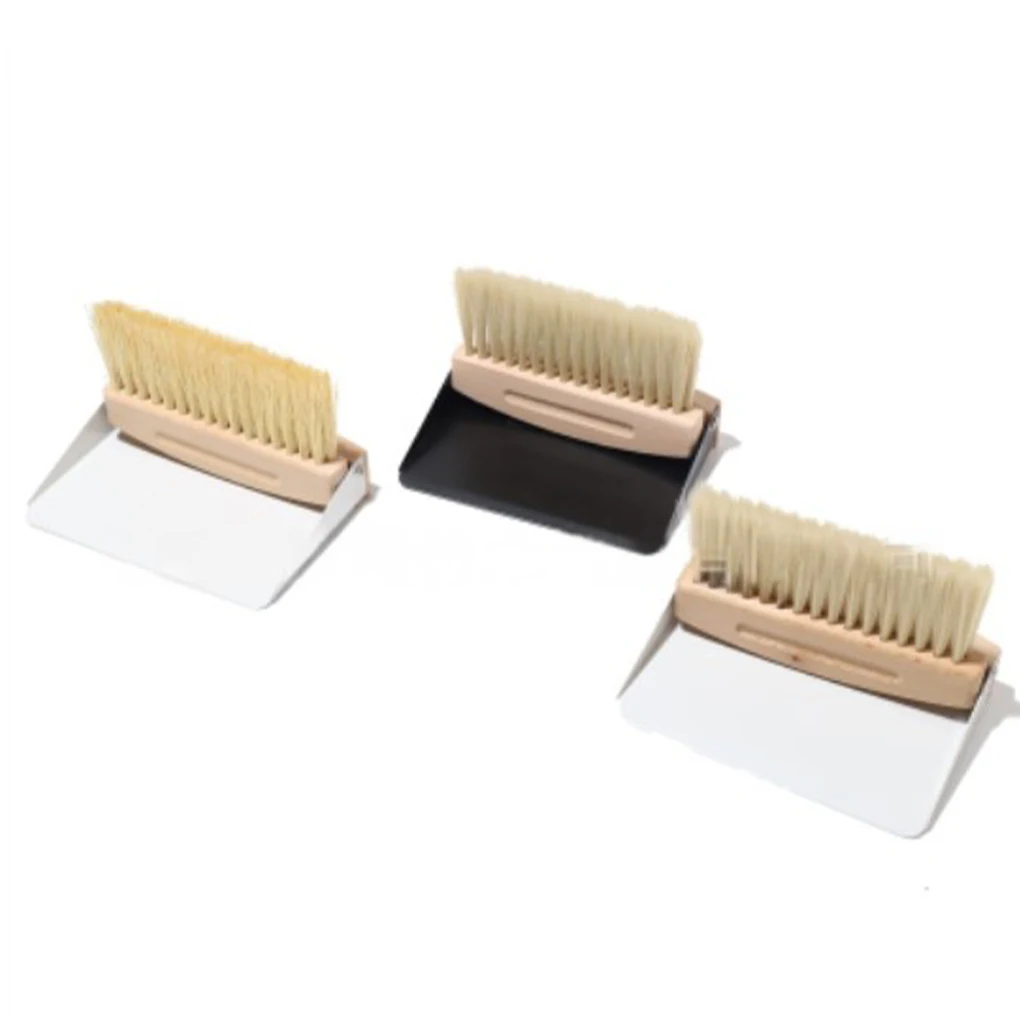 Eco-friendly Broom And Dustpan  For Sustainable Cleaning Efficient Broom With Dustpan Ergonomic Nylon white dustpan One