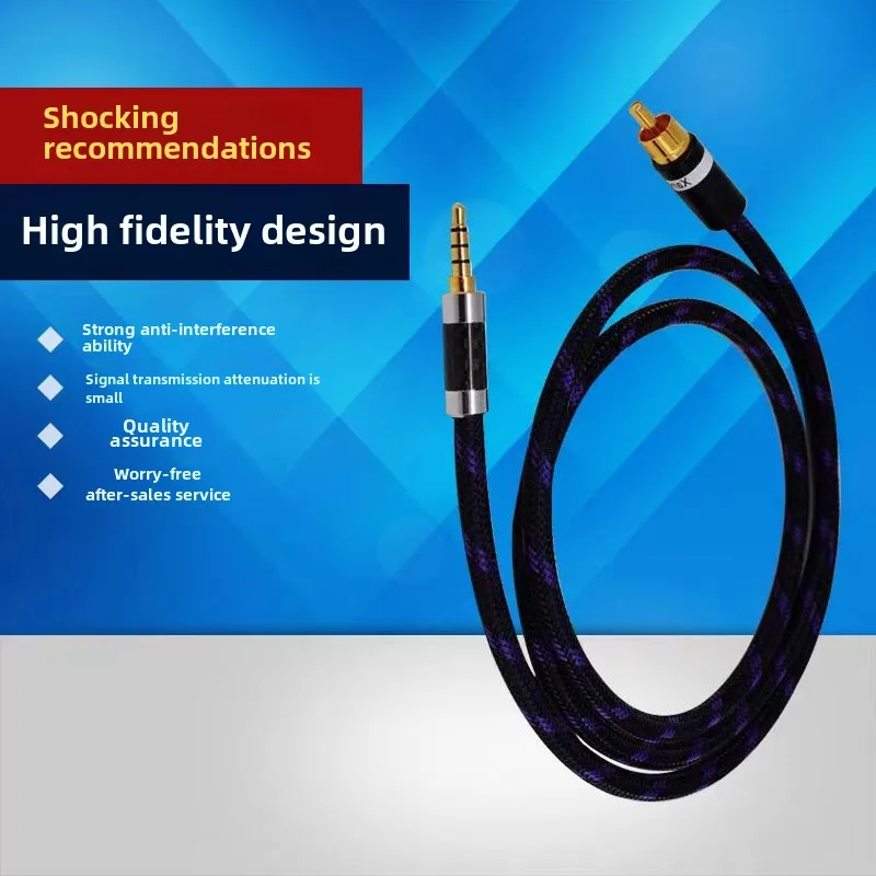 HIFI 3.5mm To RCA SPDIF Coaxial Digital Audio DCA Cable For M2 Mr1pro FiiO X3K X5K X5KIII x7 M9 M15 hugo