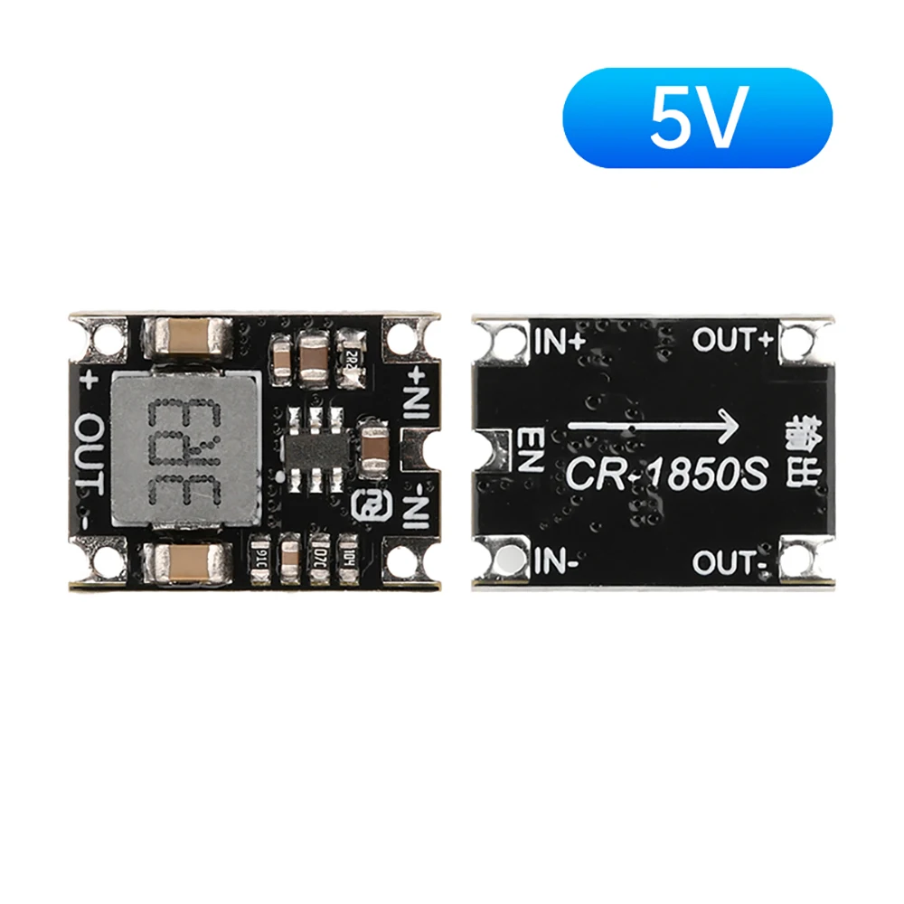 3.3V 5V 9V12V Buck Converter Power Module Adjustable DC DC 4A-6A Power Step-Down Board Descending Output Module Power Supply