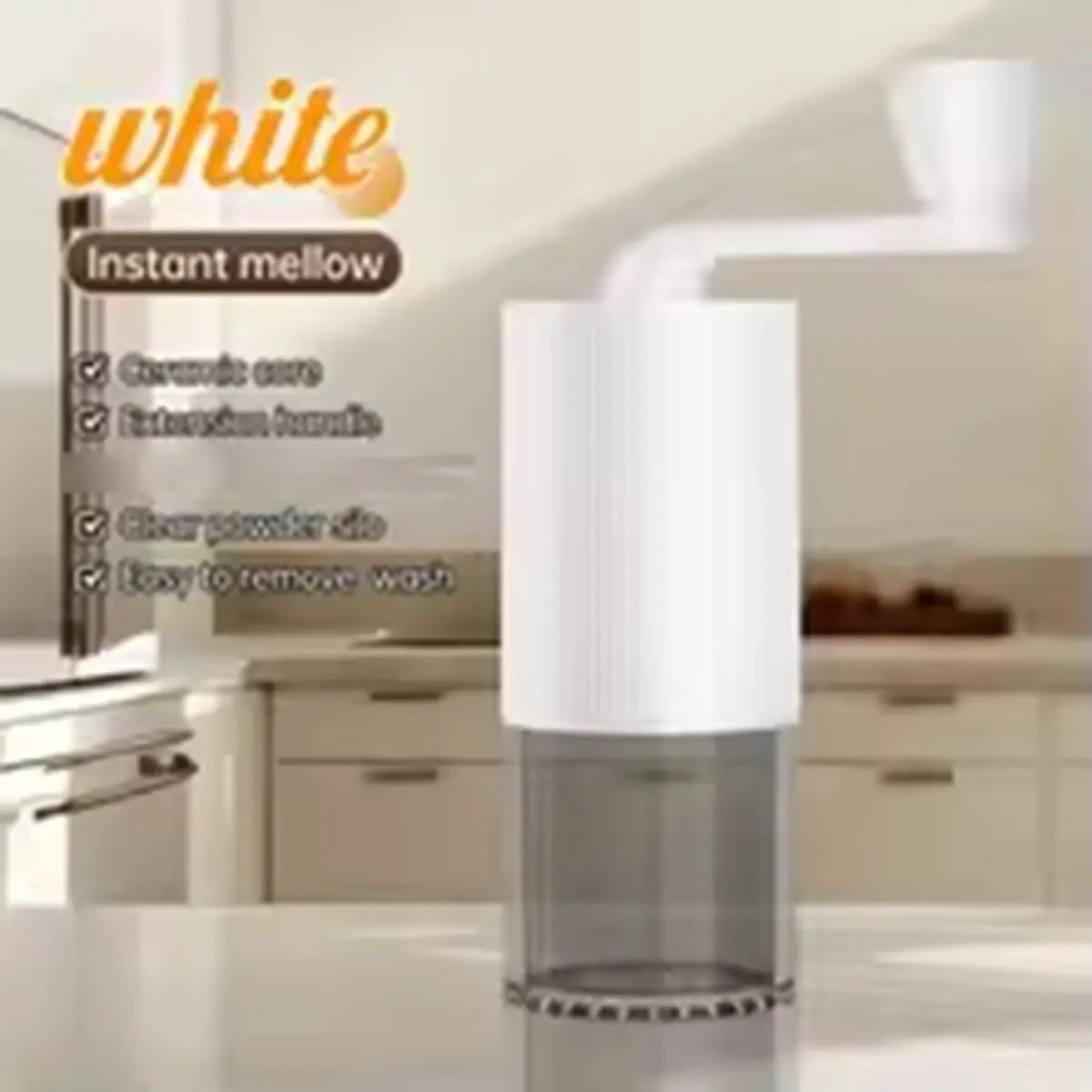 AB09 Portable Coffee Machine,Cranked Coffee Grinder,Mini Adjustable Grinder,Home ,Travel Coffee Powder Making Machine B