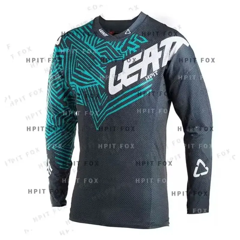 Men's Motocross Cycling Jersey MTB Motocross T-Shirt Quick-Dry Breathable Downhill Jersey image 6