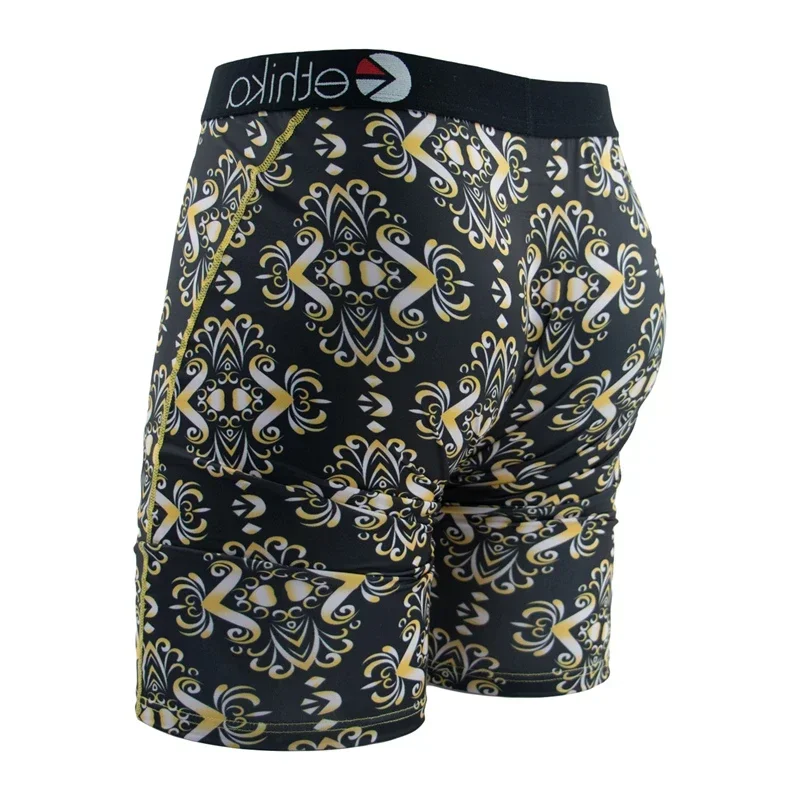 ETHIKA ملابس داخلية للرجال الملاكمين مثير الرجال بانتي الملابس الداخلية حجم كبير XXXL boxershorts مضحك طباعة سلس رجل السروال جذوع