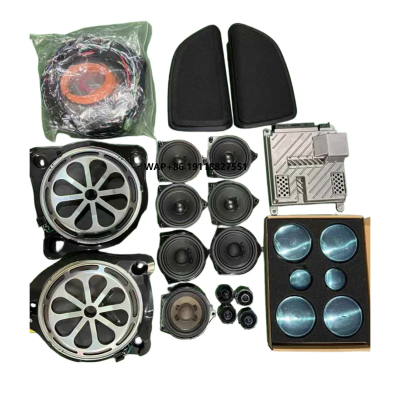 High-quality Berliner Sound Audio Speakers Are Used for Upgrading the Speakers of the  E-Class W213