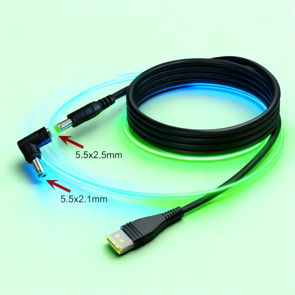 

Шнур питания ResMed Airsense 11, разъем постоянного тока 24 В 5,5x2,5 мм к кабелю S11390000 AirMini CPAP, работает с аккумулятором Medistrom и Power Stati