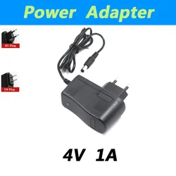 DC 4V 1A AC100V-240V Converter Adapter DC 4V 1A 1000mA Power Supply Uk Eu Plug DC 3.5mm x 1.35mm
