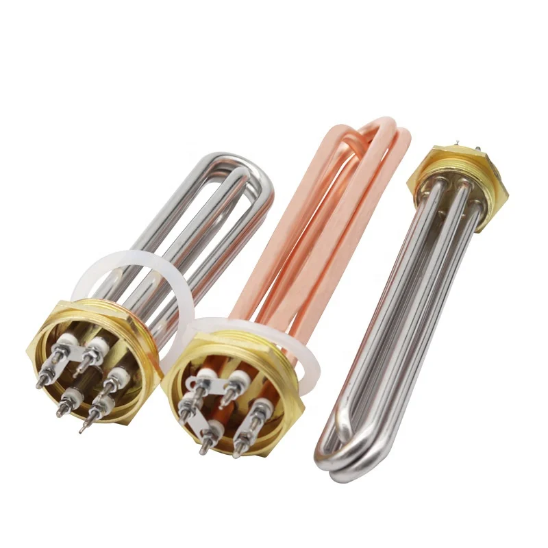 Water Tank Boiler Rod High-power Anti-riot Hexagonal Flange Electric Heating Pipe Stainless Steeldn40electric Heating Tu