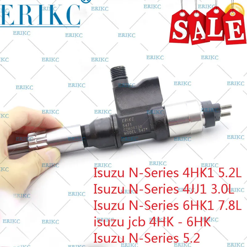 095000 5471 Diesel Fuel Injector 095000-5471 8-97329703-5 Original Inyection 0950005471 8982843930 for Denso Isuzu 6HK1 4HK1