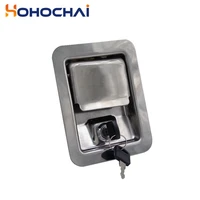 Conjunto de generador de equipos industriales, cerradura de puerta de gabinete de distribución, cerradura de puerta mecánica de acero inoxidable, pieza de grupo electrógeno silencioso