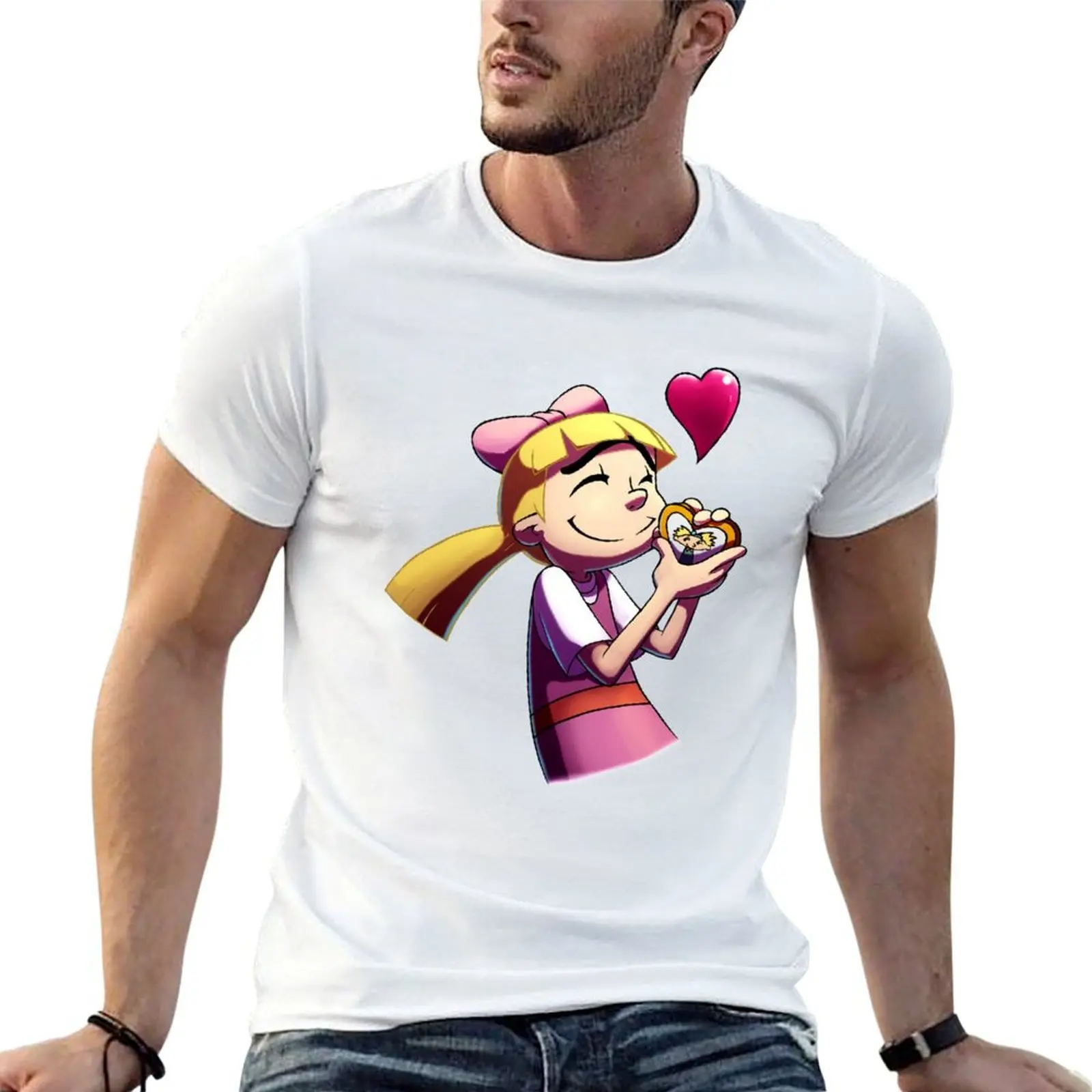 تي شيرت G 100% قمصان قطنية برسومات شخصية تي شيرت باتاكي تي شيرت رجالي لـ Helga #1