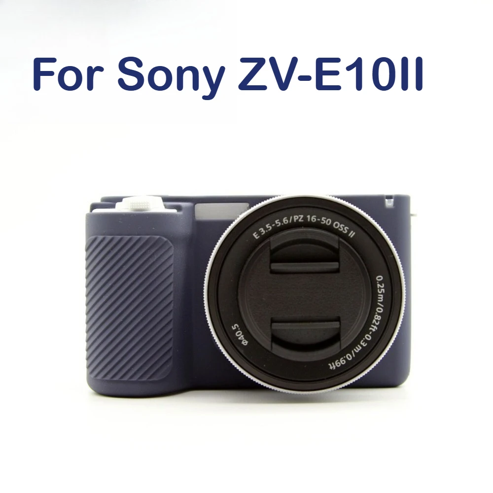 

For Sony ZV-E10II Micro Single Digital Camera Case Cover Rubber Camera Sleeve , silicone cover