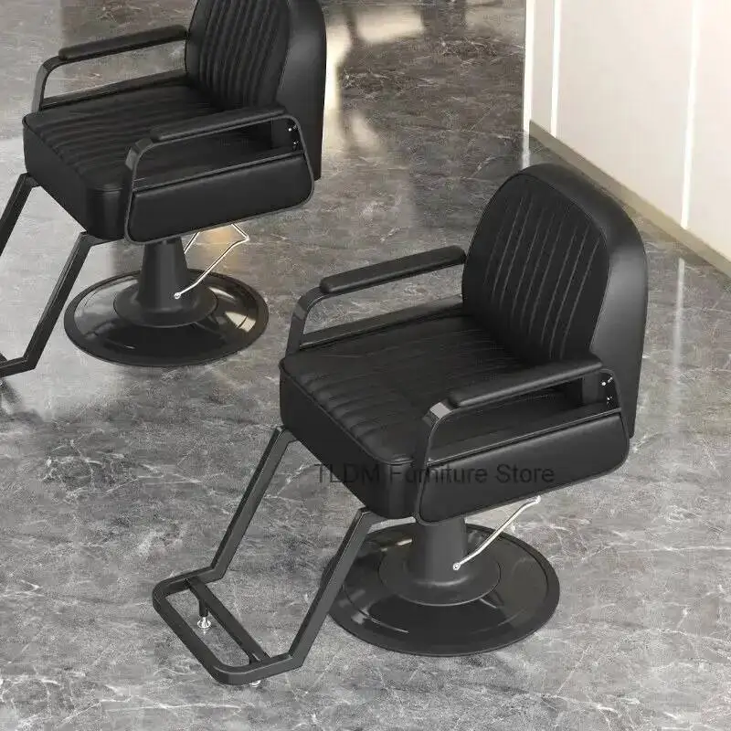 Chairs Styling Luxury Working Salon Manicure Hair Barber Pedicure Reclining Barber Cadeira Giratoria Chairs Modern Furniture