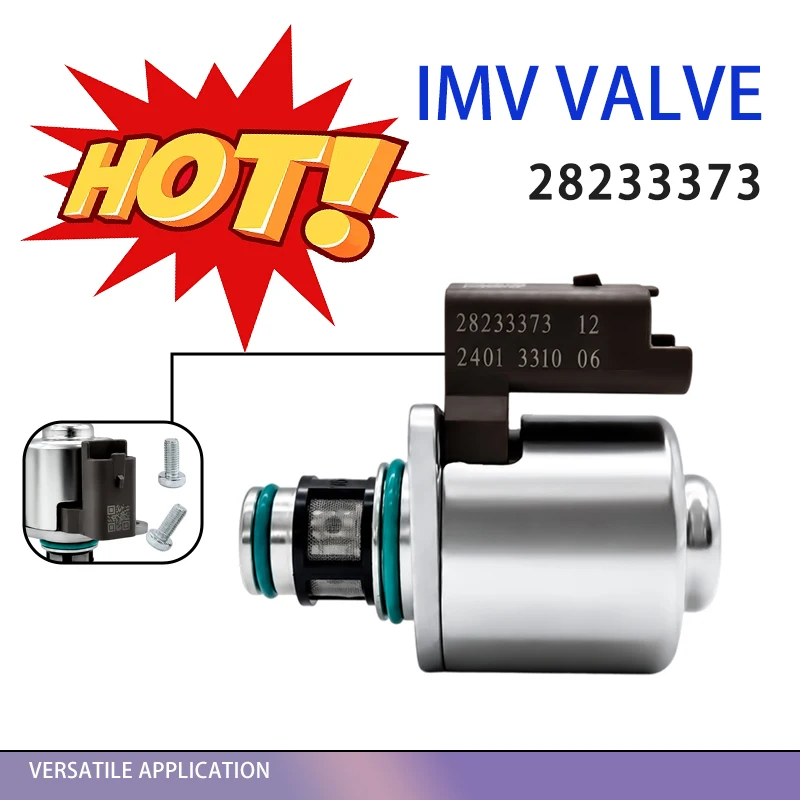 28233373 High Pressure Fuel Pump Control Solenoid Diesel IMV Valve Replacement Accessory For Peugeot Ford   YH2133