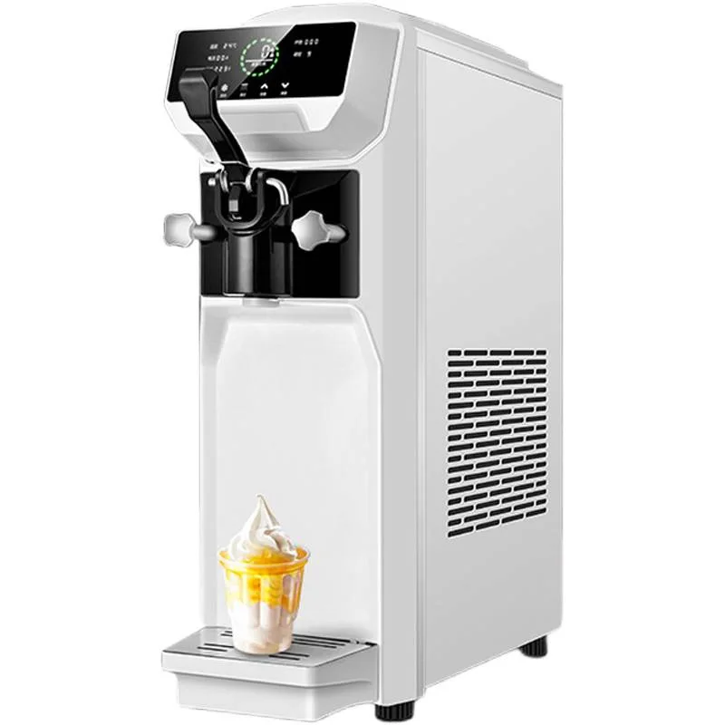 Ice cream machine cone commercial small desktop ice cream machine automatic cone crispy soft ice cream machine milk tea shop