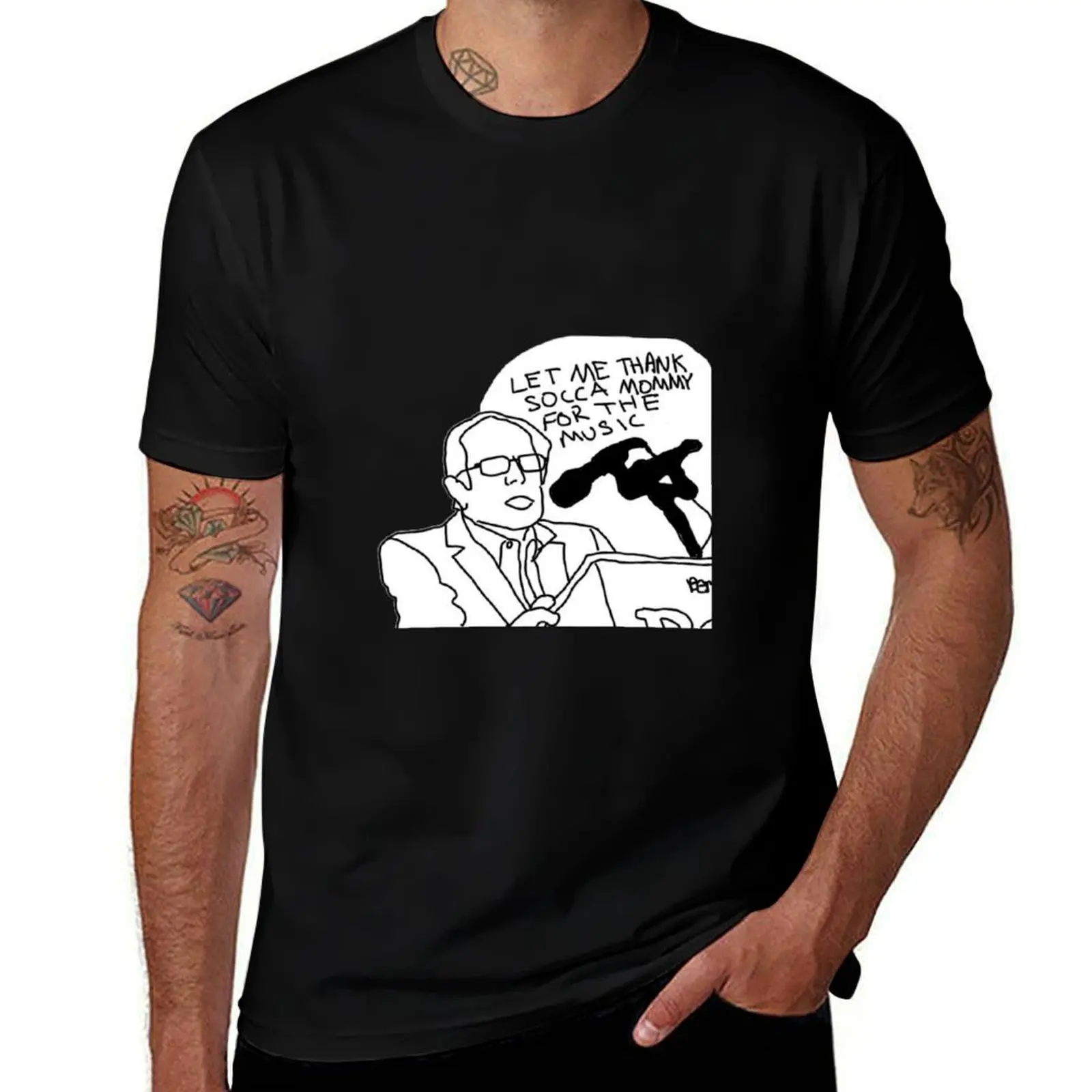 soccer mommy x bernie T-Shirt Summer Print Short Sleeve Tee T-Shirt