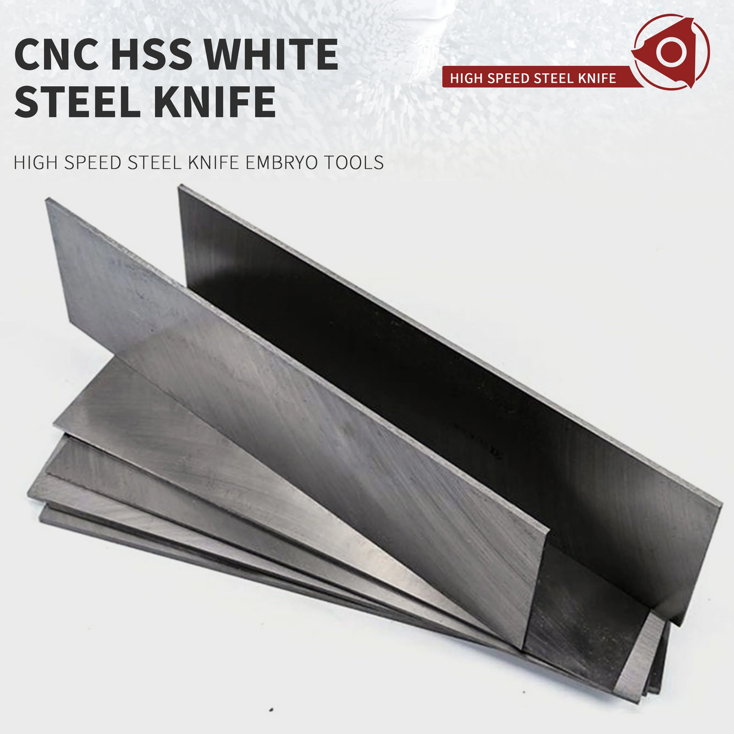 12X80X300mm HSS سكين الفولاذ الأبيض لتقوم بها بنفسك المواد سكين الجنين عالية السرعة الصلب تحول أدوات السكاكين الحرفية عالية الجودة دائم