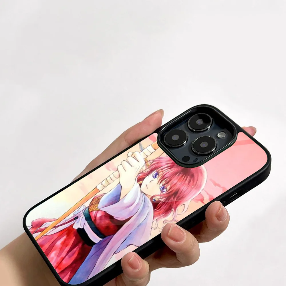 Akatsuki No Yona Anime Phone Case For IPhone 11 12 13 14 15 16 Plus Pro Max Mirror Acrylic PC TPU Cover