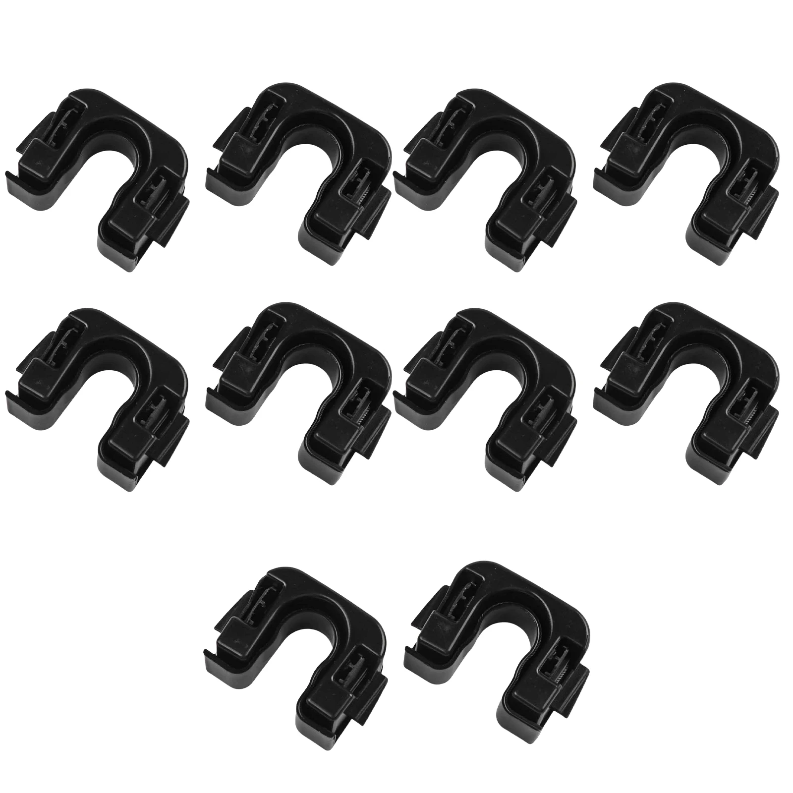 

Для Ford Fiesta Mk7, застежки для задней полки, кронштейн для крышки багажника, как показано на рисунке, 10-парная упаковка, простая установка, дизайн