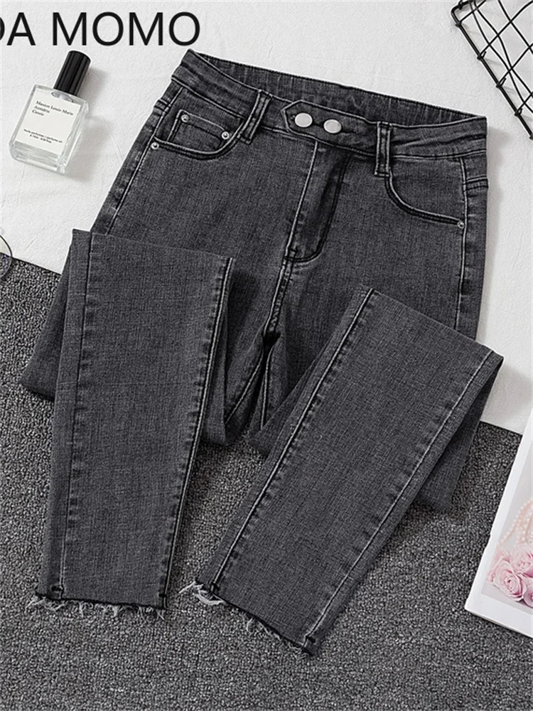 Jeans Pantaloni denim femminili Jeans da donna neri Donna Pantaloni elasticizzati Pantaloni skinny femminili per pantaloni da donna