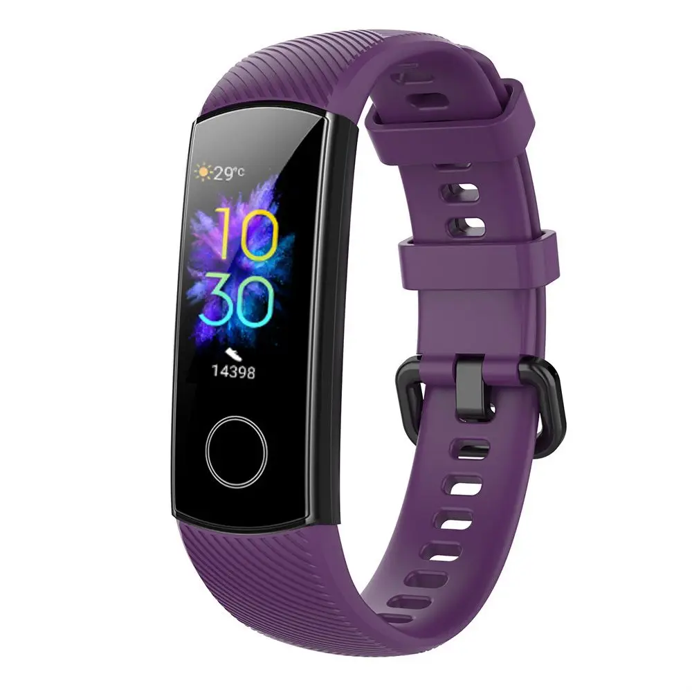 Strap For Huawei Honor Band 5 4 Wristbands Sport Colorful Band Silicone Replacement Bracelet For Honor Band 5 Smart Accessories