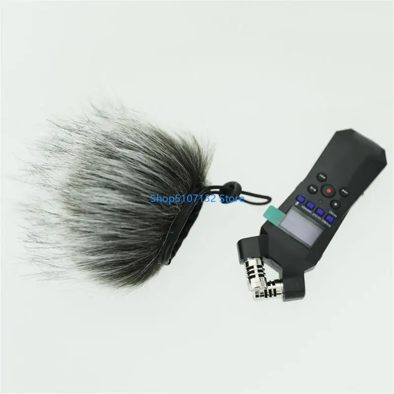 87HD profesional a prueba viento reducción ruidos grabadoras digitales cubierta micrófono para ZOOM H1 micrófono