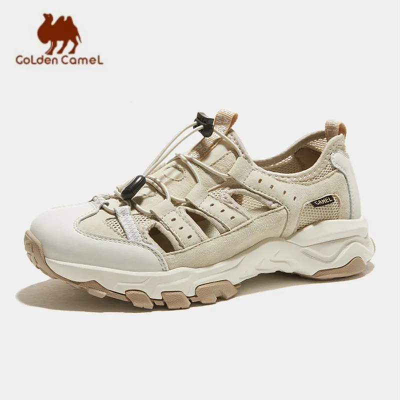 GOLDEN CAMEL Outdoor Hiking Shoes Breathable Mesh Sandals Water Non-slip Wear-resistant Sport Ladies Shoes for Women 2023 Summer