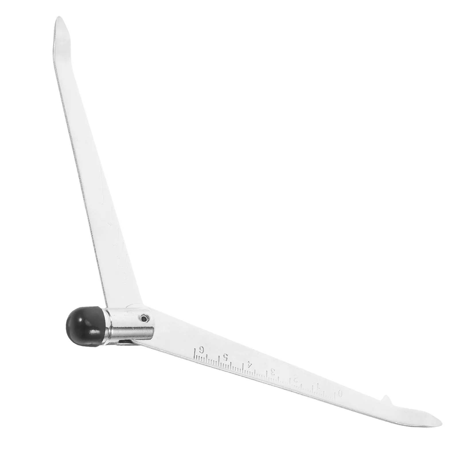 Stainless Steel Multi-Use Neurological Hammer with Built-in Scale for Precise Reflex Testing Knee Examination and