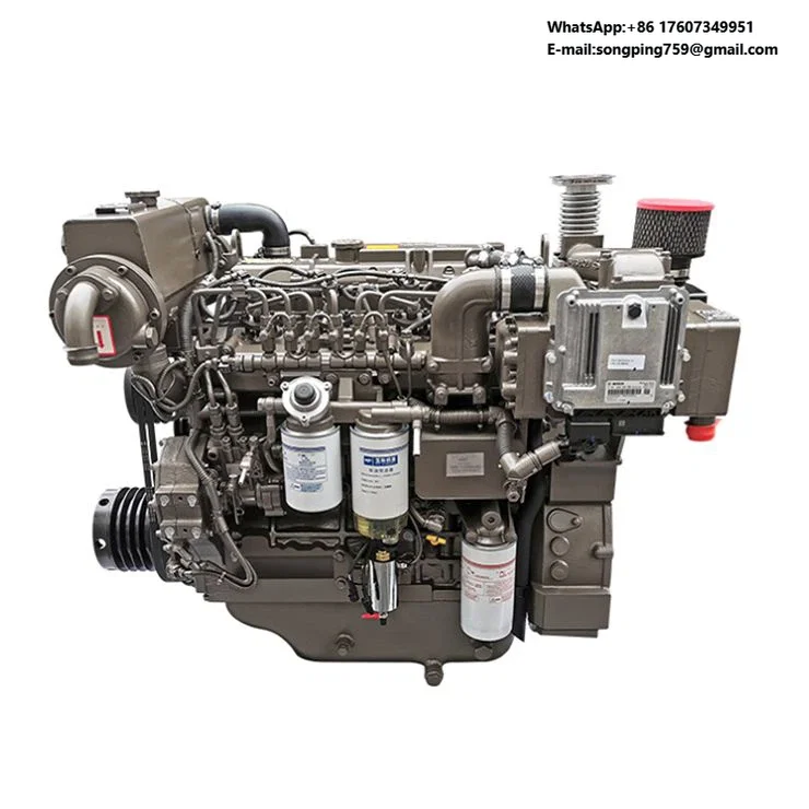 Yuchai YC4A 4-Stroke 4.837L Multi-Cylinder Water-Cooled Diesel Propulsion Engine with Electric Start for Marine & Industrial Use