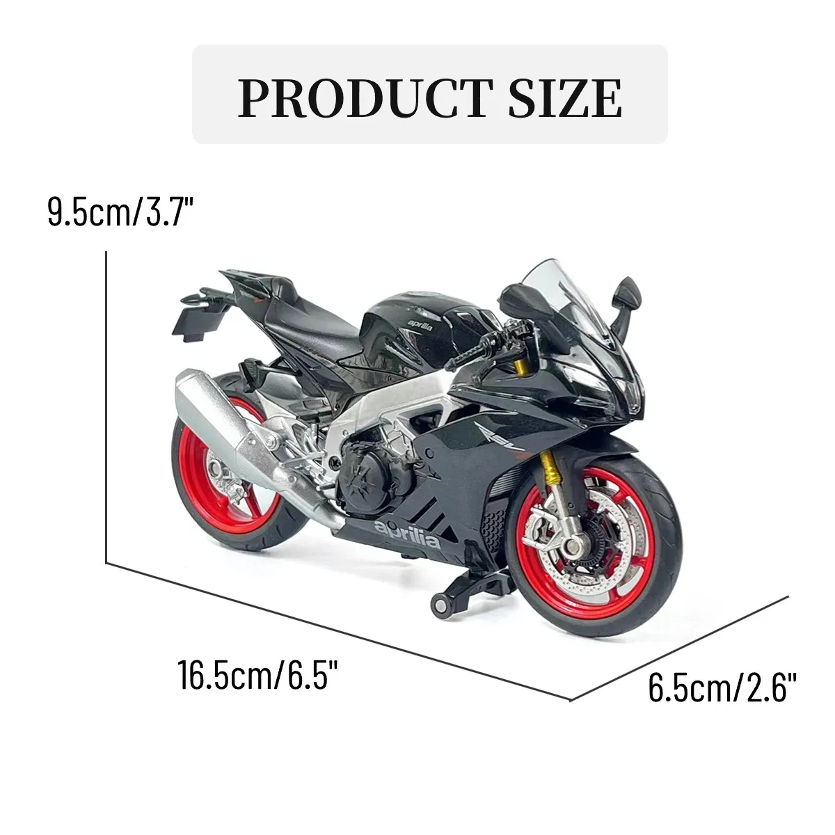 1:12 Scale Aprilia RSV4 RR1000 BMW S1000RR Replica Motorcycle Moto Bike Model Rider Miniature Souvenir Collectible  Gift Toy