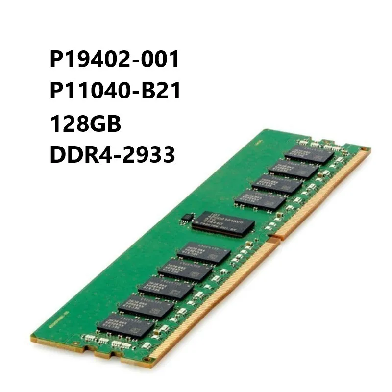 Smart Memory Kit P19402-001 P16001-001 128GB x4 DDR4-2933 CL24 PC4-23400 288-Pin DDR4 LRDIMM RAM for H+PE ProLiant G10 Servers