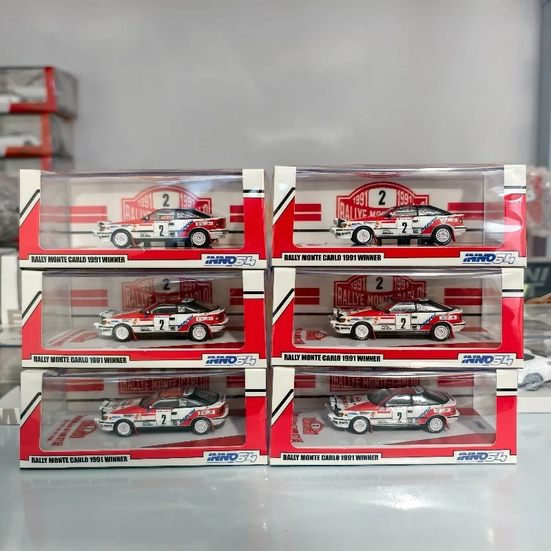 In Stock INNO 1:64 Toyota Celica GT‑4 ST Die‑cast Alloy Scale Car Model, Detailed Collectible Display Vehicle Model