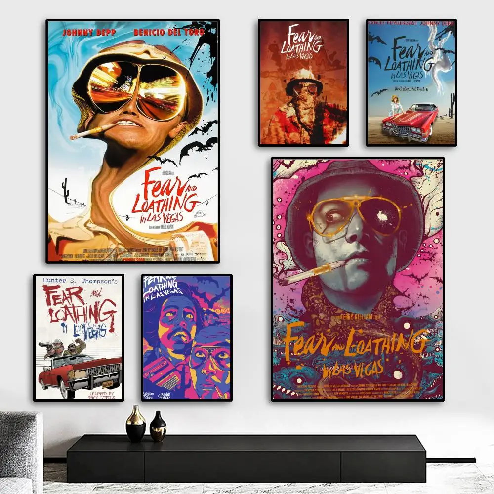 Fear And Loathing In Las Vegas Poster HD Print Personalized Canvas Wall Mural Art Photos for Living Room Home Decor Durable