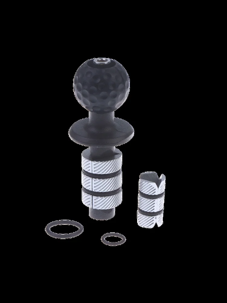 AliExpress NONE 〔R〕25mm Ball Head Universal Motorcycle Bike Black Mount Fork Stem Ballhead Base For Mount Kit Adapter Mobile Phone Holder
