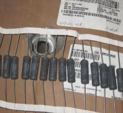 NEW ORIGINAL CW-5 6.5W 0.33R -DALE 0.33 Euro 0.33 OHM wire wound resistors 5%