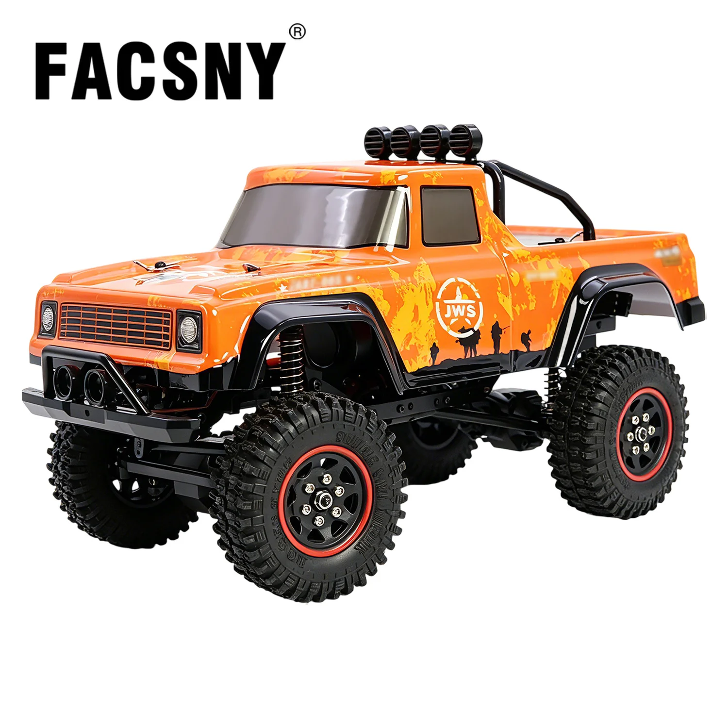 1/24 128mm 5.04in Wheelbase Assembled Frame Chassis Front Rear Axles Gearbox with Body Shell for 1/24 Scx24 Rc Crawler Upgrade