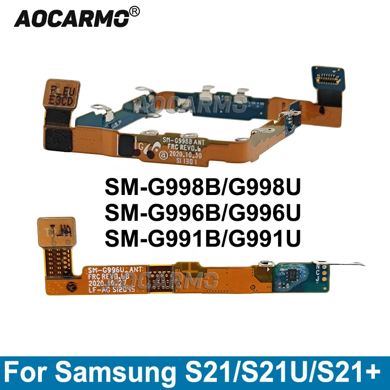 Aocarmo Signal Antenna Module Flex Cable Replacement For Samsung Galaxy S21 Plus Ultra S21U S21+ SM-G996B G996U G991U/B G998B