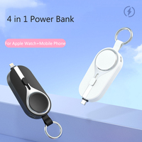 3000mAh Wireless Charger Power Bank for Apple Watch 8 7 6 5 4 3 2 SE Portable Charger Mini Powerbank for iPhone Samsung Xiaomi