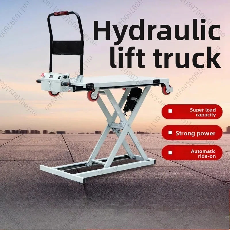 

Портативная электрическая подъемная тележка Гидравлический подъемник Ножничная обработка Планшетный грузовик Производитель